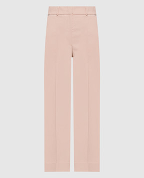 Peserico Pink pants with lapels A04576J001953