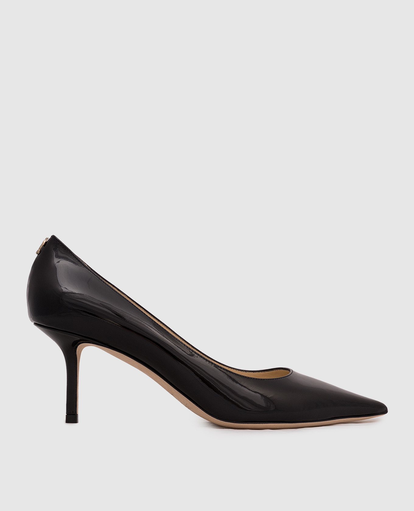 

Black patent leather LOVE shoes Jimmy Choo