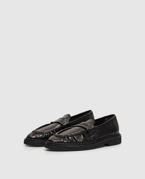 Sturlini Black leather loafers U2350