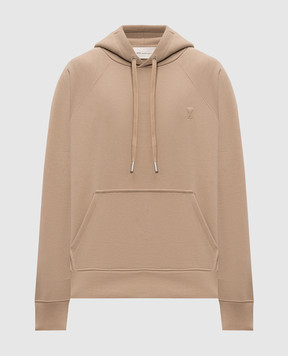 Ami Paris Beige hoodie USW758747m