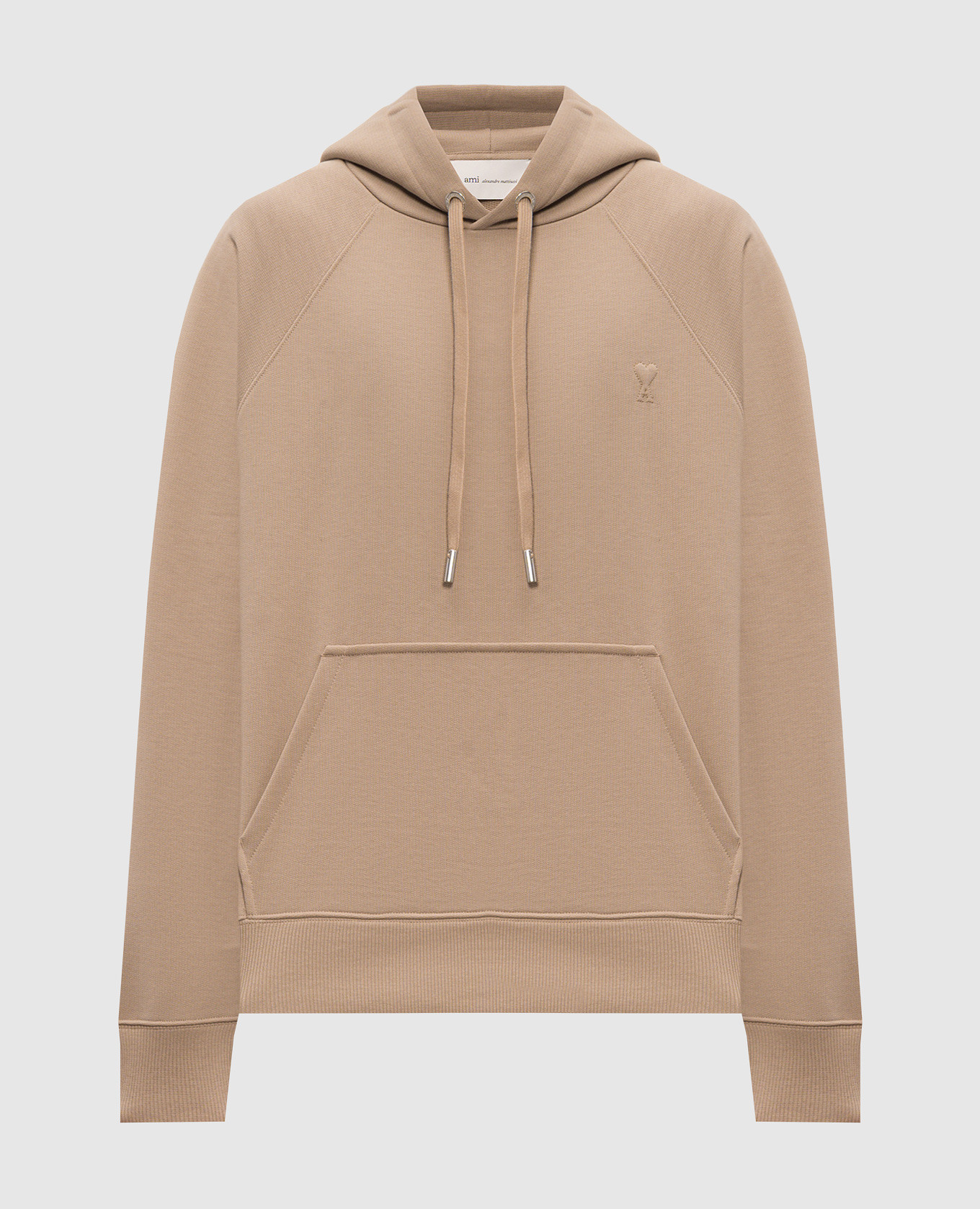 Beige hoodie Ami Paris