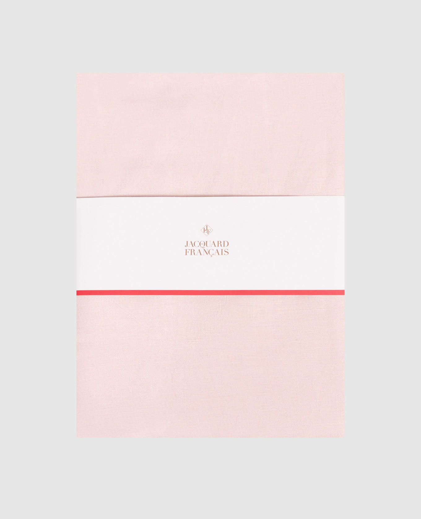 Tivoli pink round linen tablecloth