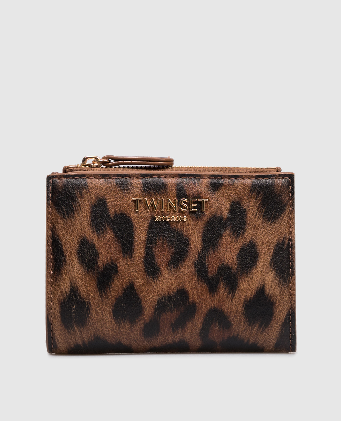 

Brown animal print purse Twinset