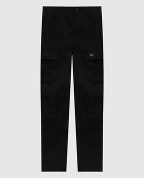 C.P. Company Black cargo pants MPA732A005529G