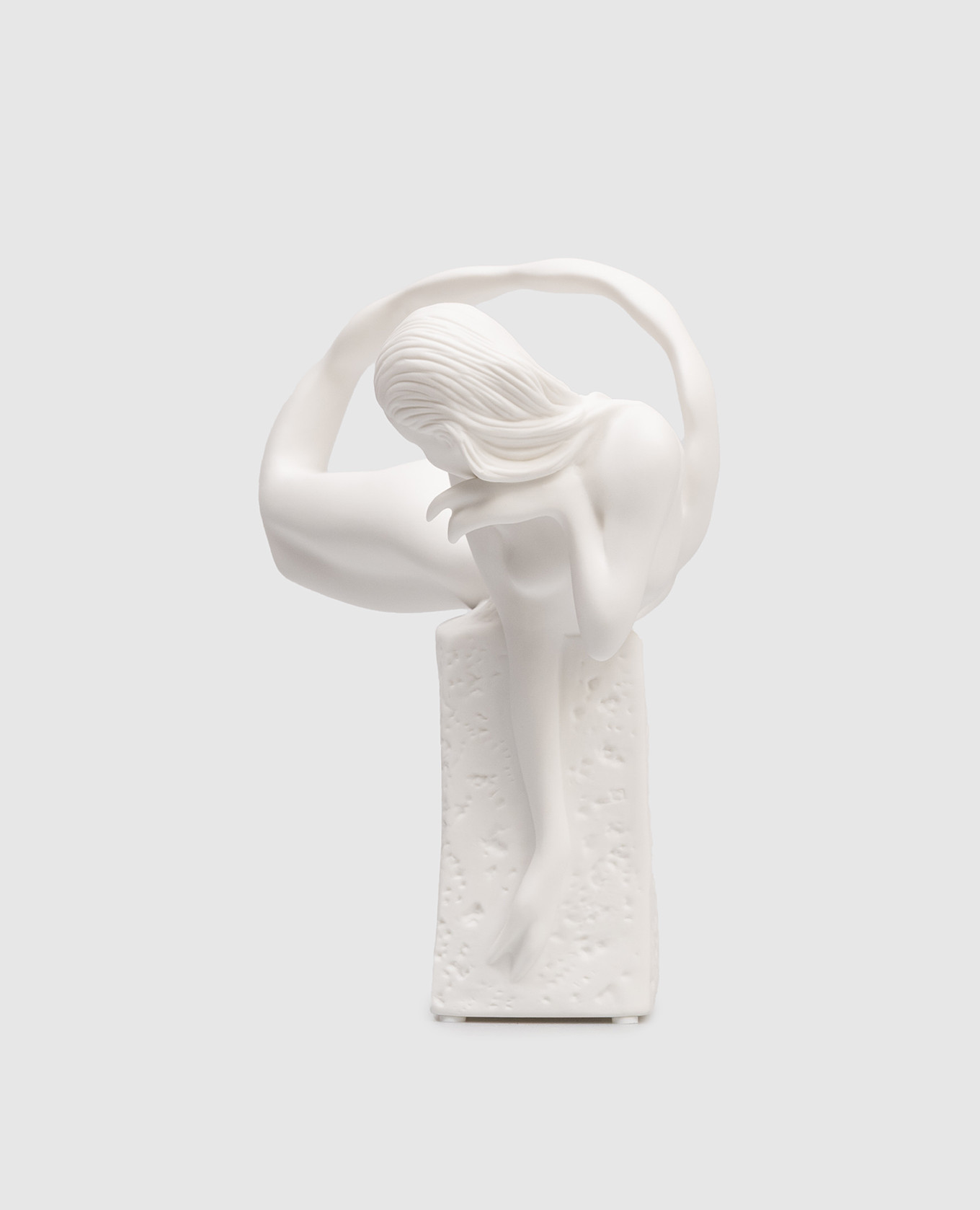 

Decorative porcelain figurine Zodiac Scorpio woman Palais Royal, White