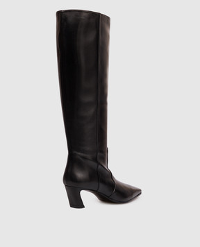Stuart Weitzman Black leather boots STASSI SM504