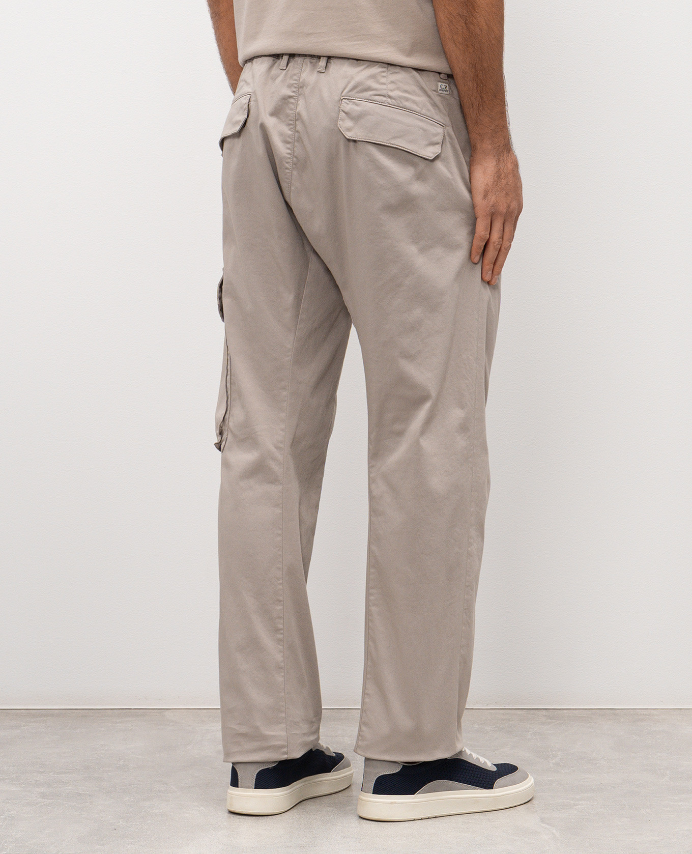 

Gray pants with a patch C.P. Company, Grey