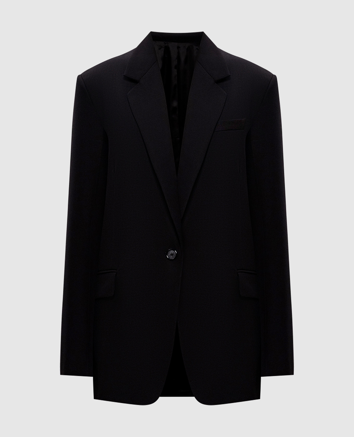 

Black jacket with wool Toteme
