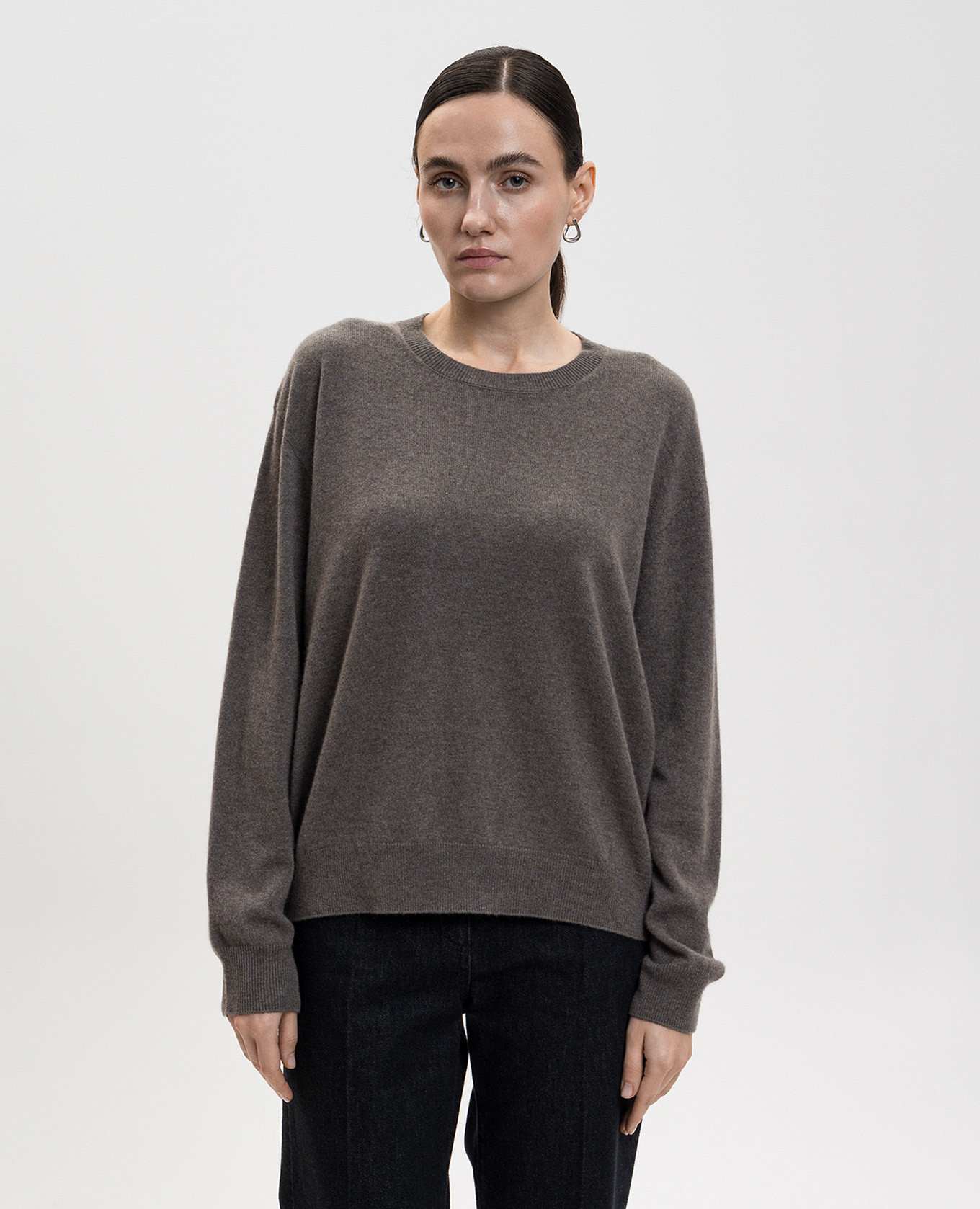 

Misael gray cashmere jumper The Row, Grey