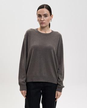 The Row Misael gray cashmere jumper 10405Y556