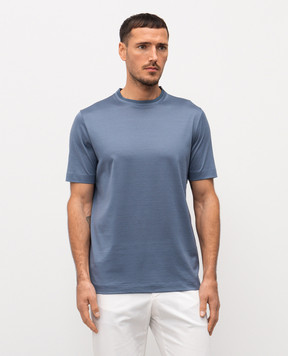 Canali Blue T-shirt MJ00002T0922