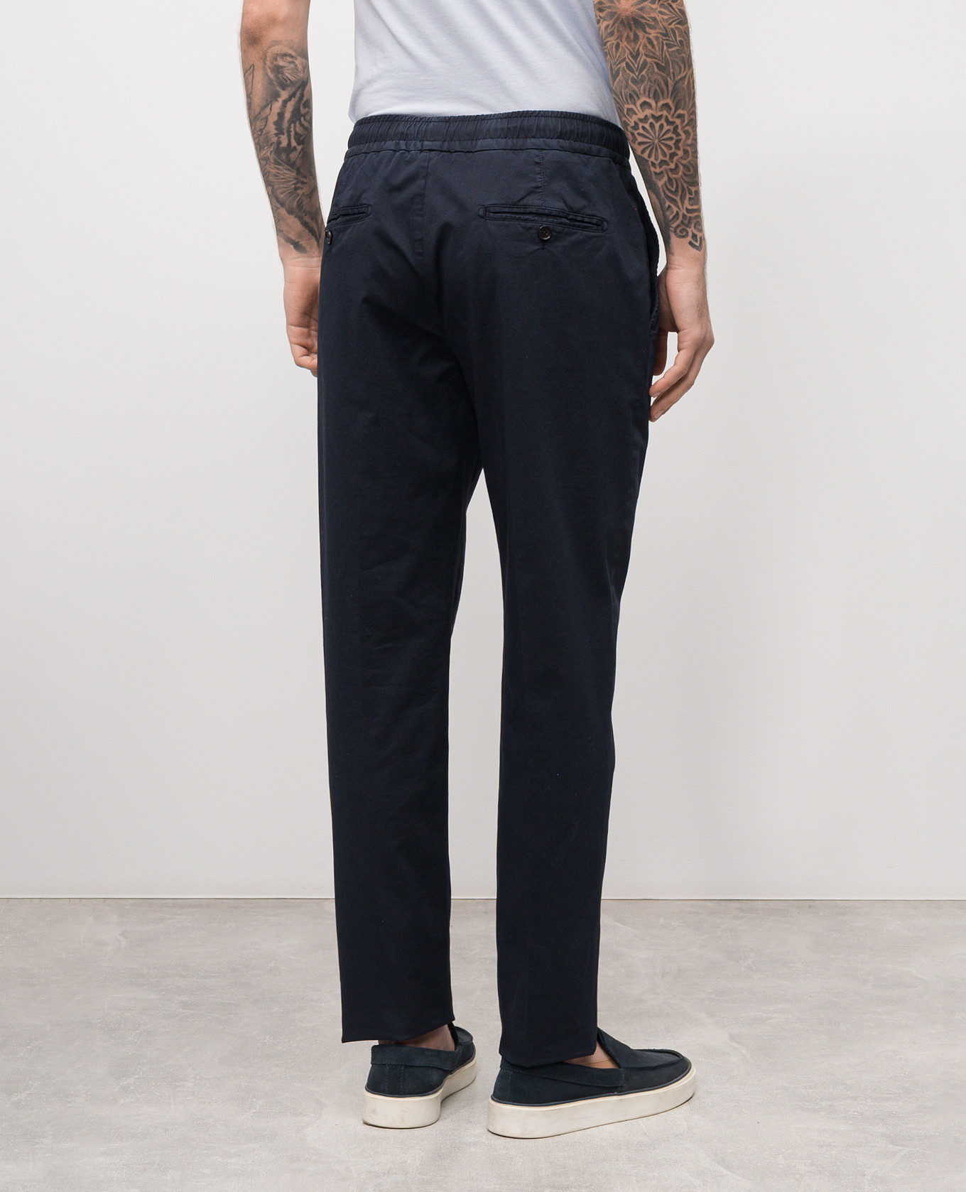 Blue pants ISAIA 4