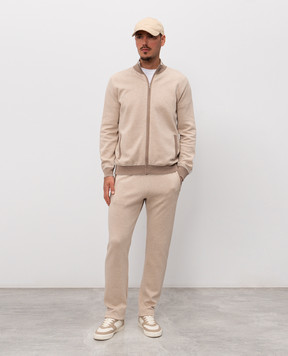 Bertolo Cashmere Beige tracksuit 902347001902902013002