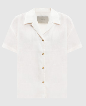 Asceno White Prague linen shirt T022F06C78