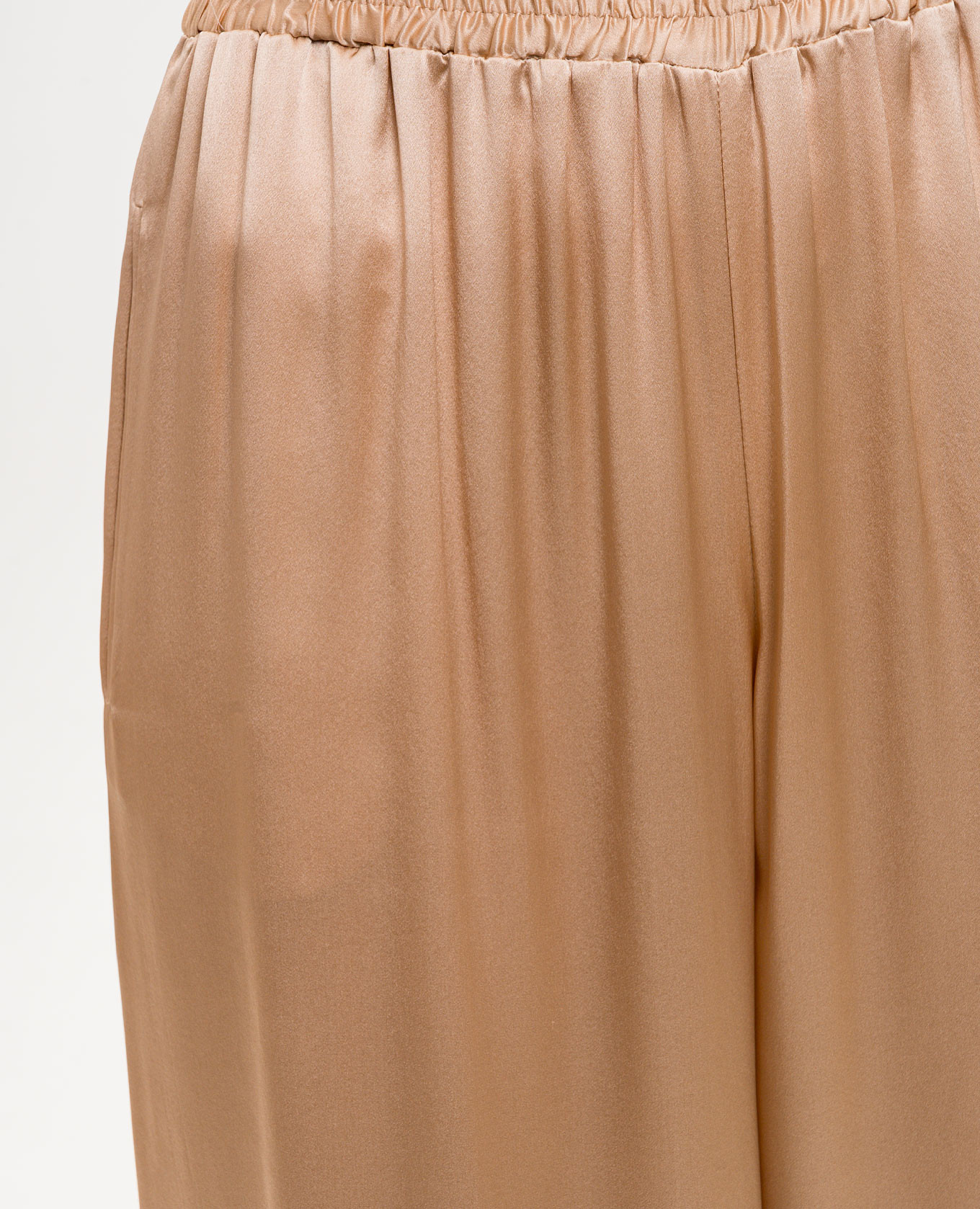 

Beige silk pants Ermanno Scervino