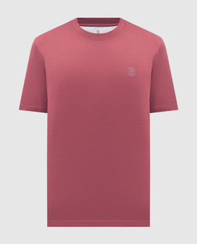 Brunello Cucinelli Burgundy T-shirt M0B138440