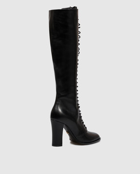 Dolce&Gabbana Black leather boots CU1361A3T95