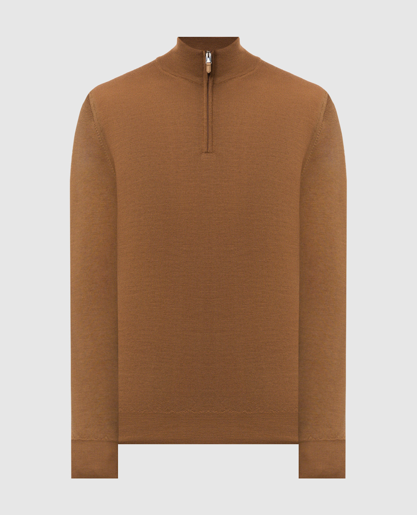 Brown wool jumper