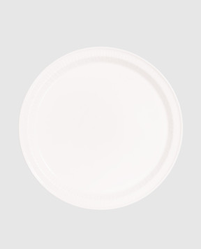 SELETTI White porcelain dinner plate Estetico Quotidiano 10635