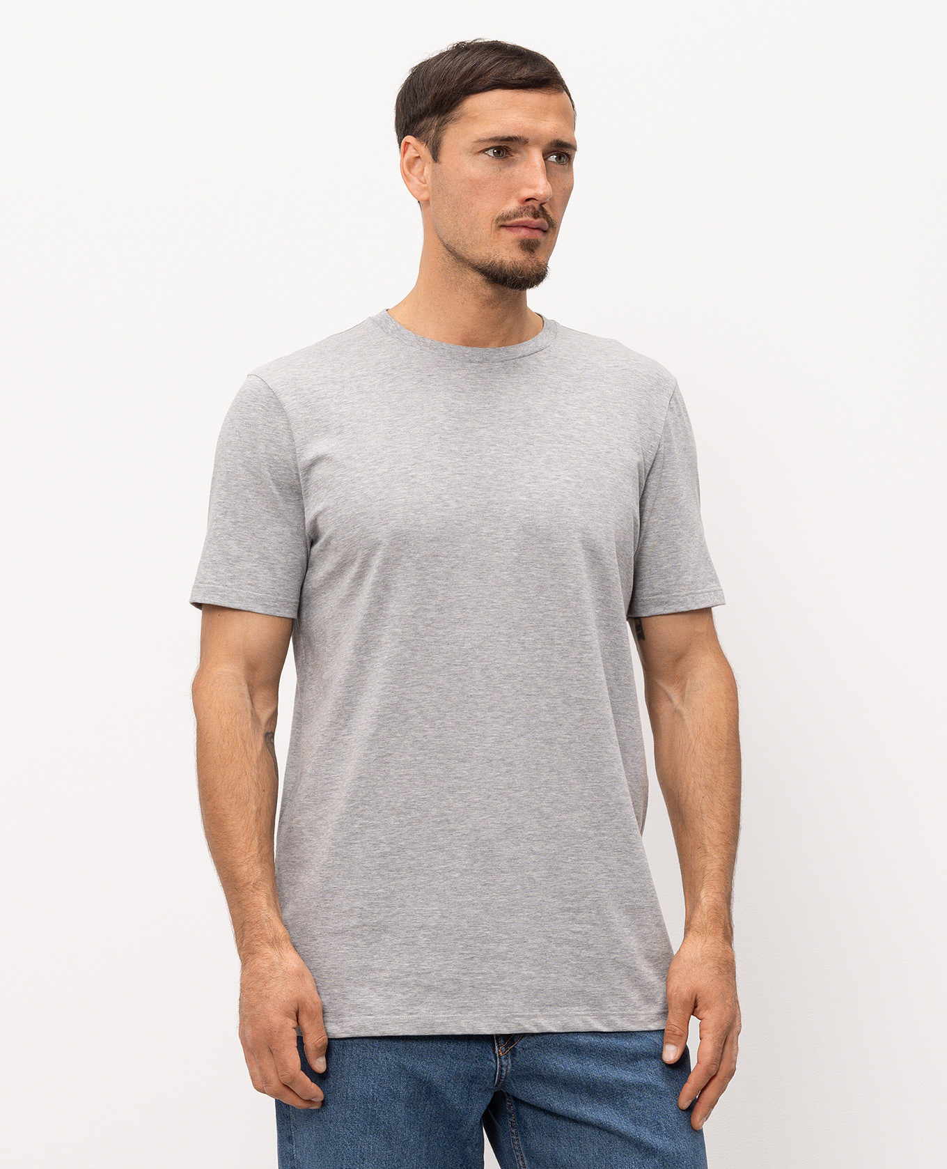 

Grey T-shirt with logo print Cashmere&Whiskey