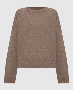 Loulou de Saison Brown wool sweater TRISTAN LOD TRISTANLDS
