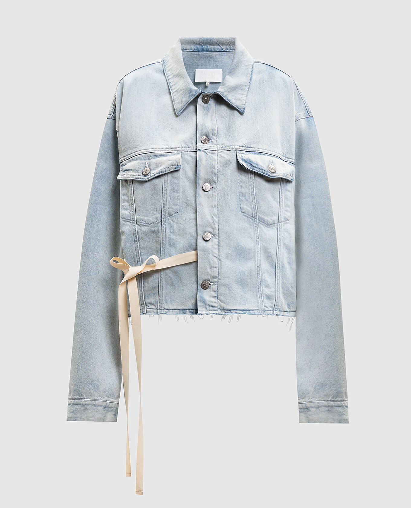 

Blue denim jacket Maison Margiela MM6, Light blue