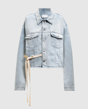 Maison Margiela MM6 Blue denim jacket S52AM0340M30056