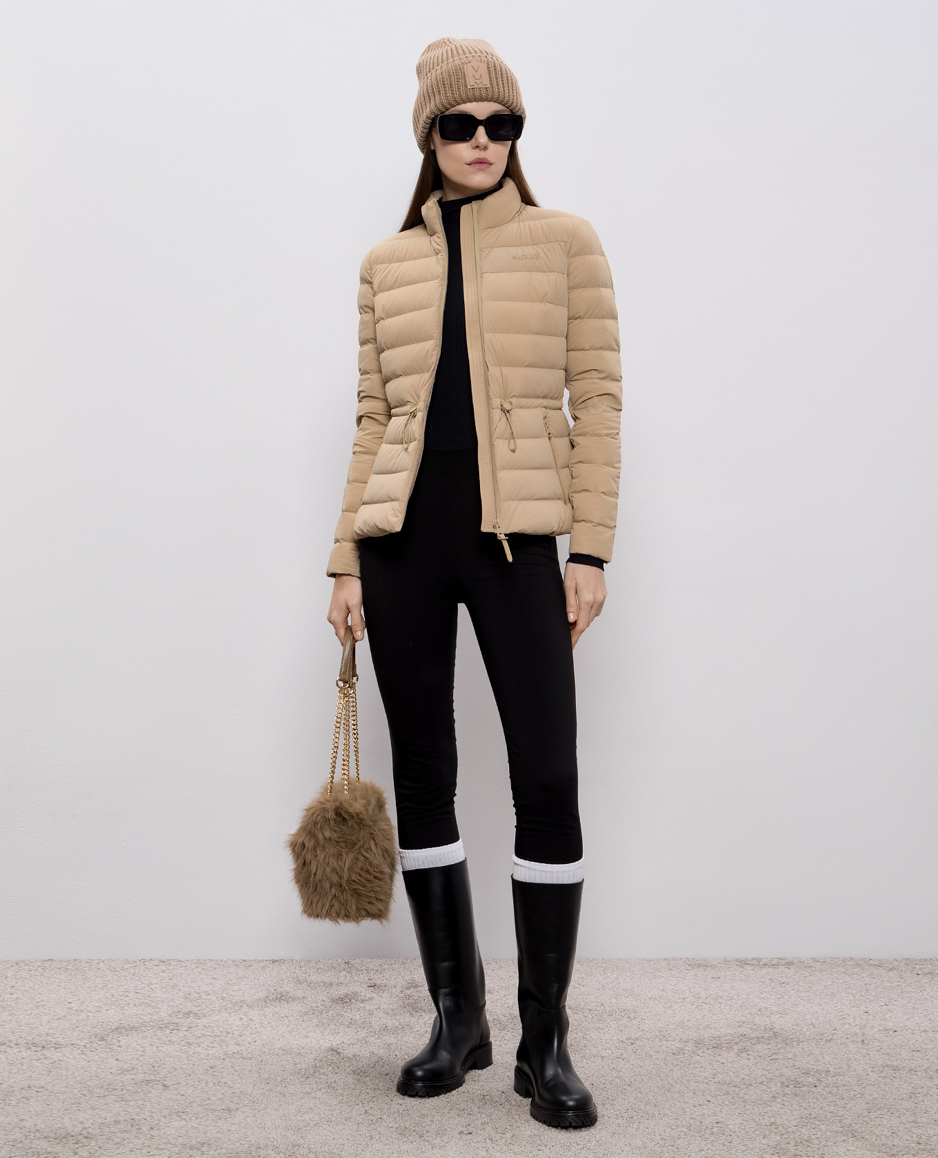 

Beige down jacket JACEY-CITY Mackage