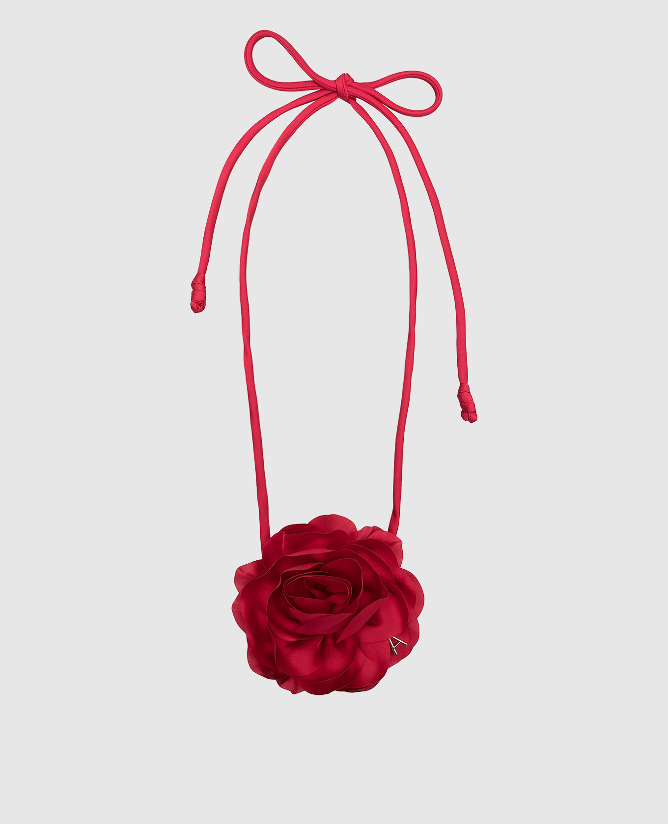 

Red choker with flower Twinset