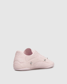 Balenciaga Pink leather City sneakers 856693WZENC