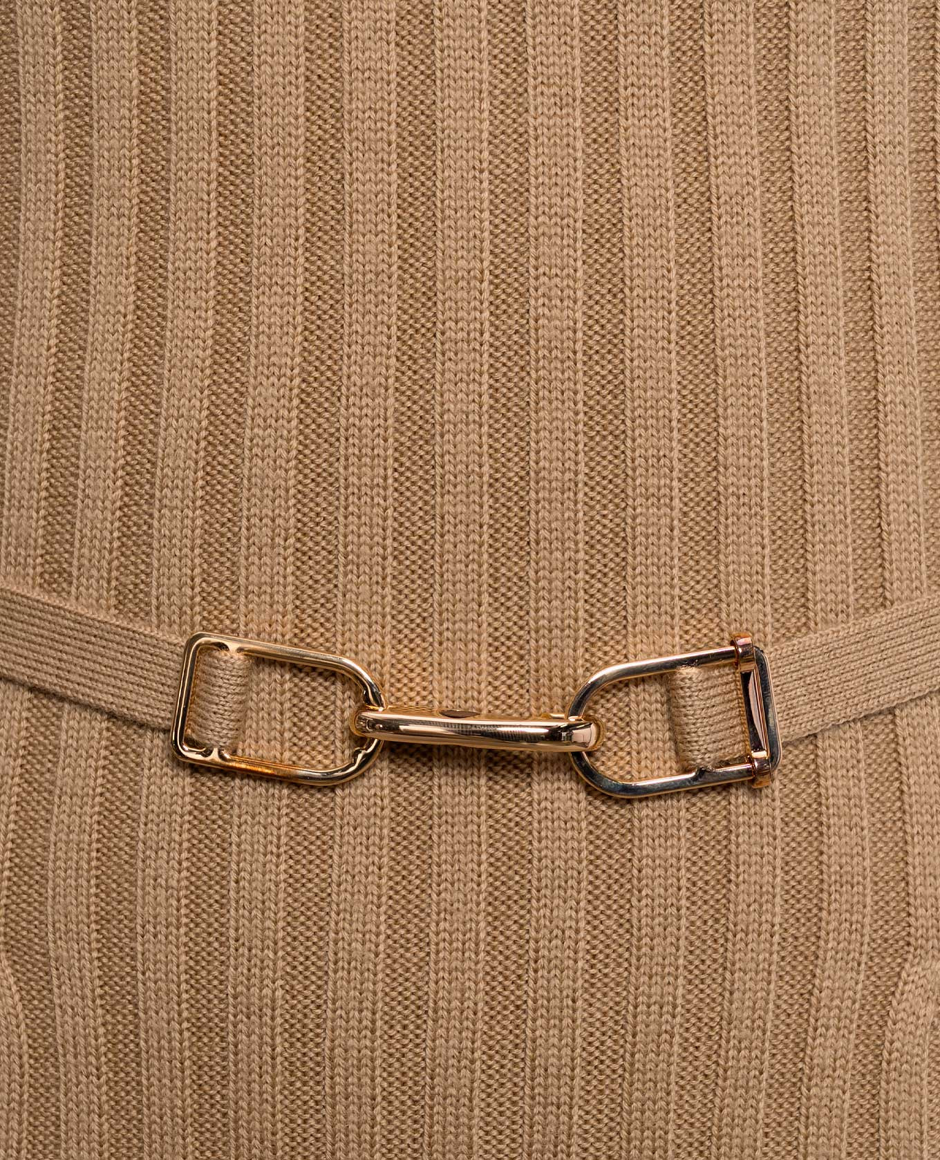 Meier beige wool and cashmere dress Gabriela Hearst 5