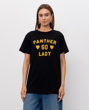 Valentino Black Panther Lady T-shirt 9B3MG26GAA2