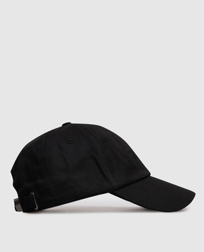 Comme des Fuckdown Black cap with logo embroidery FAS6CFACX00270