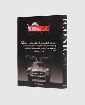 Assouline The book Iconic: Art, Design, Advertising, and the Automobile ICONICARTDESIGNADV