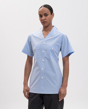 Maison Margiela MM6 Blue shirt S62DR0008M35861