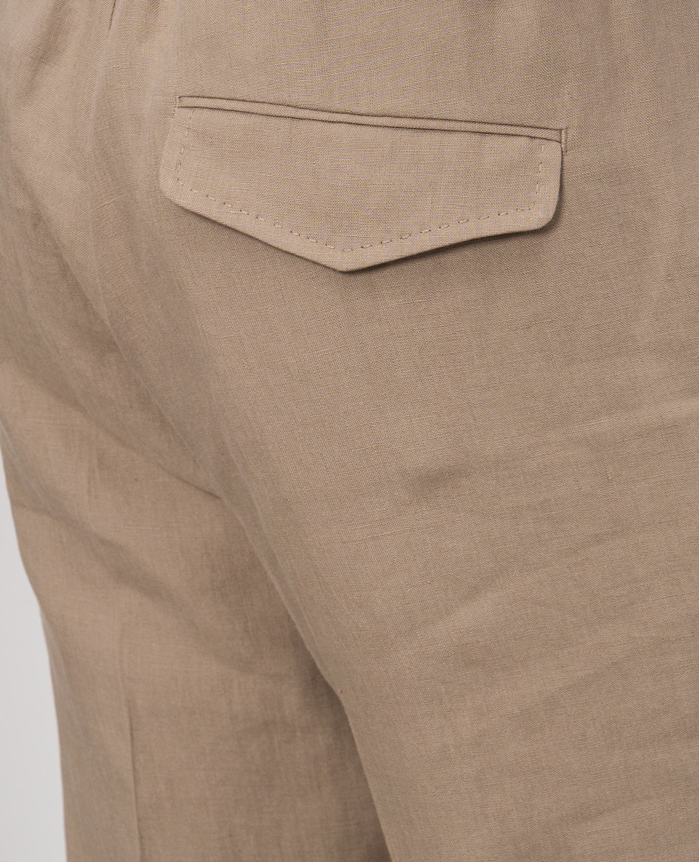 

Beige linen pants Peserico