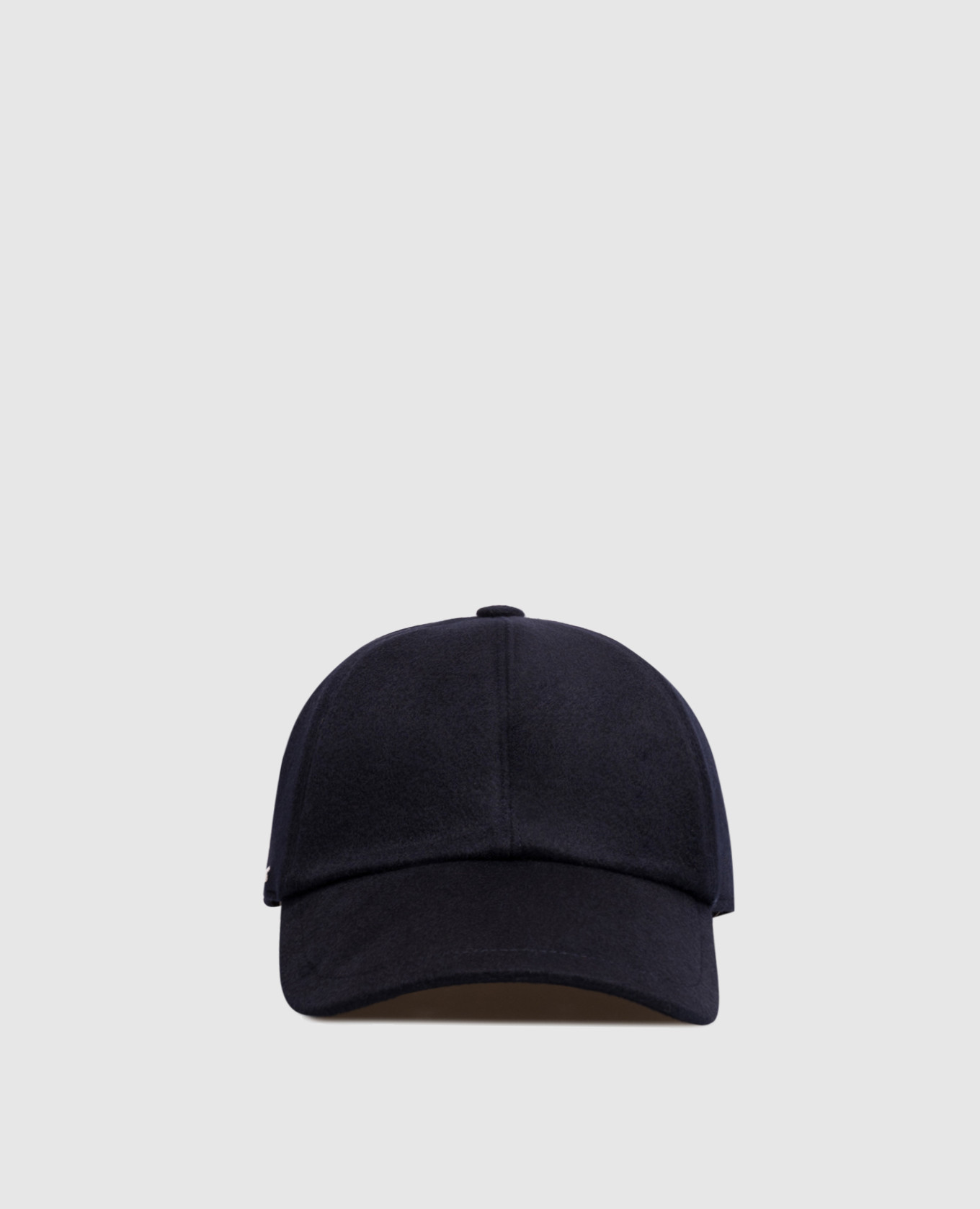 Blue cashmere cap