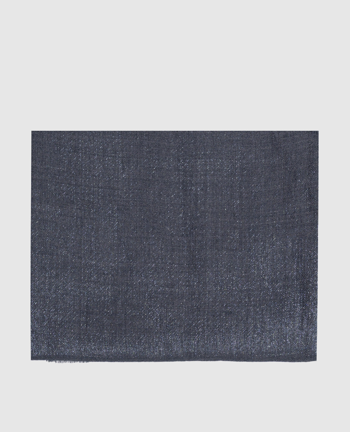 

Blue stole with cashmere and silk with lurex Brunello Cucinelli