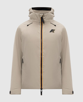 K-Way LESARCS khaki ski jacket K5123YW