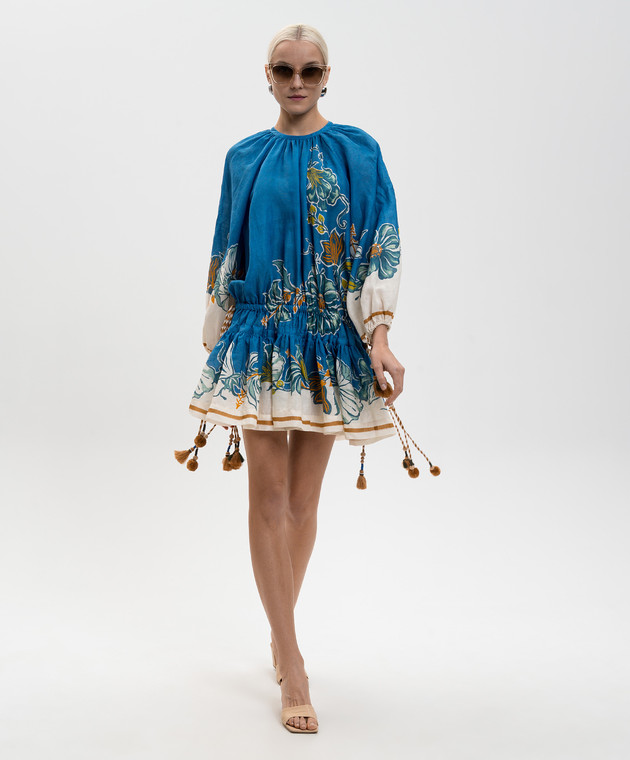 Alemais - Blue dress Luda 6393D - shop with Croatia delivery at Symbol Alemais - Blue dress Luda 6393D - shop with Croatia delivery at Symbol