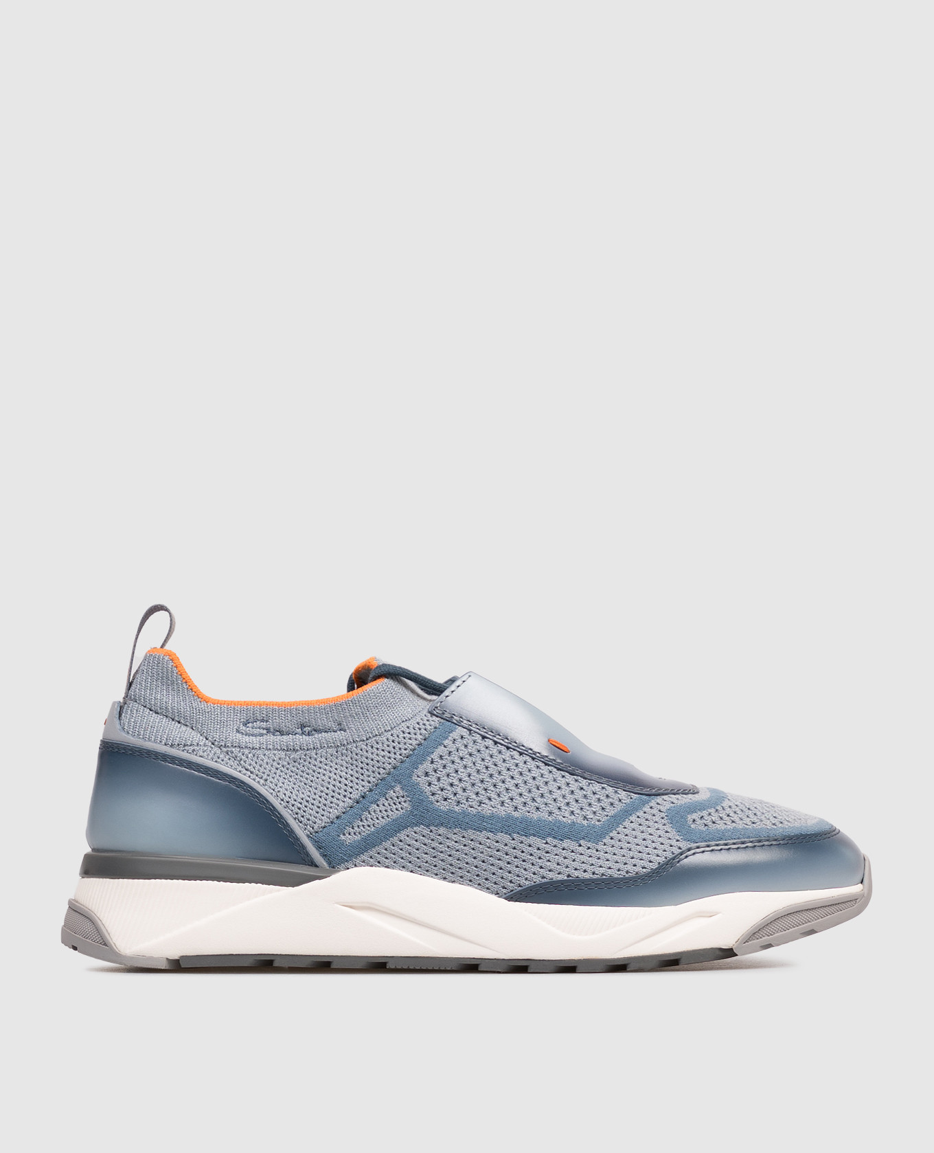 Blue sneakers