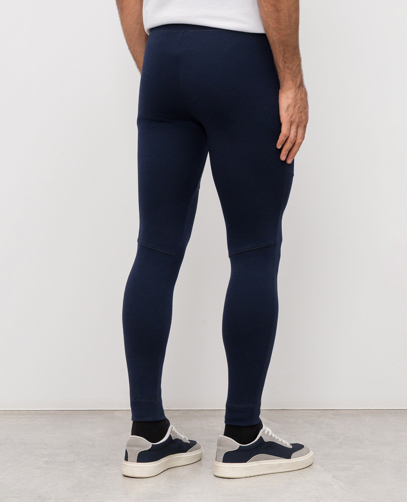 

Blue underpants with logo patch Stefano Ricci