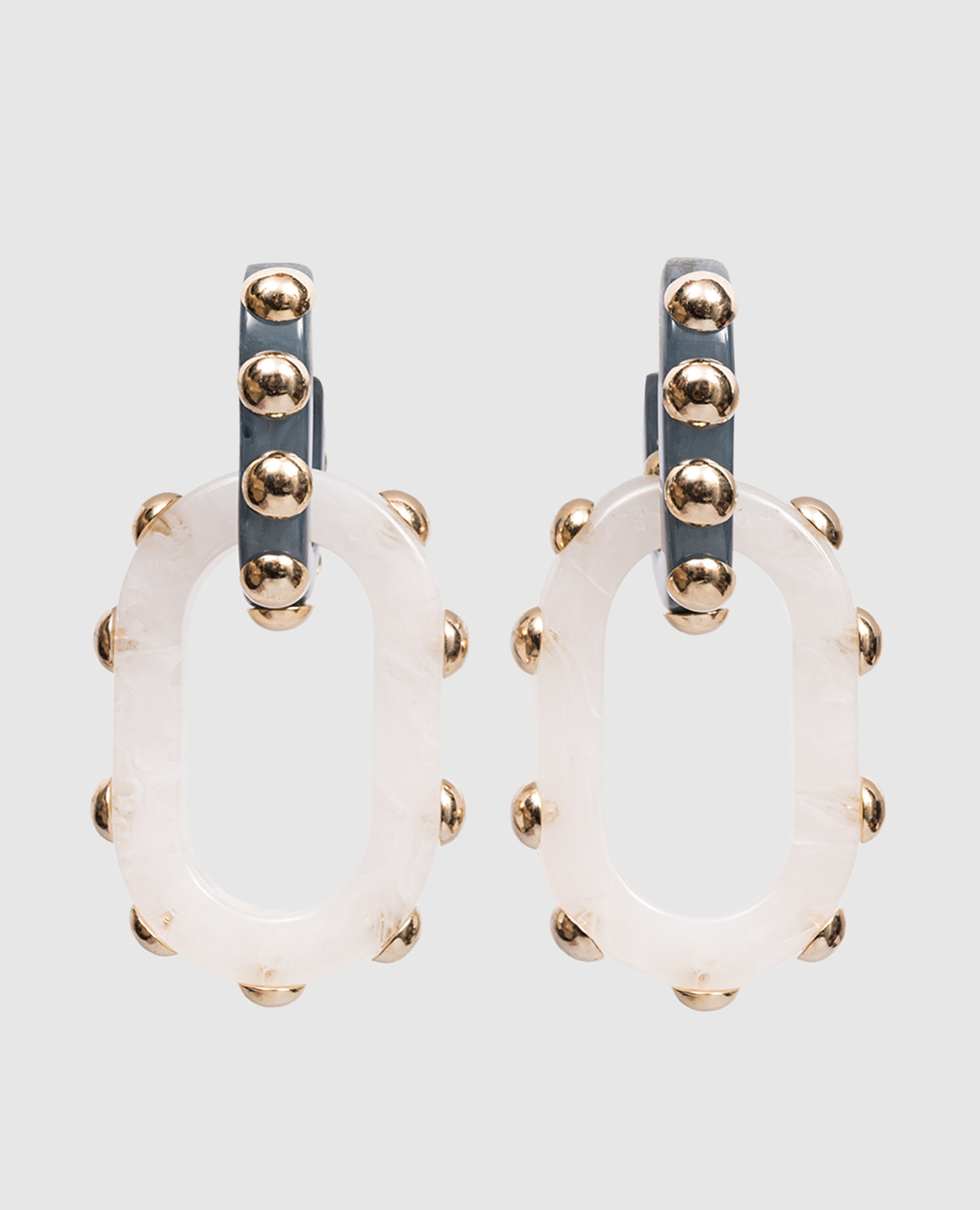 

Nefertiti earrings La DoubleJ, White