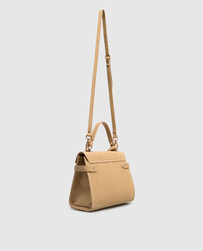 Gianni Notaro Beige suede bag 099SUEDEORO