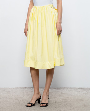 3.1 Phillip Lim Yellow midi skirt S26136235HOP