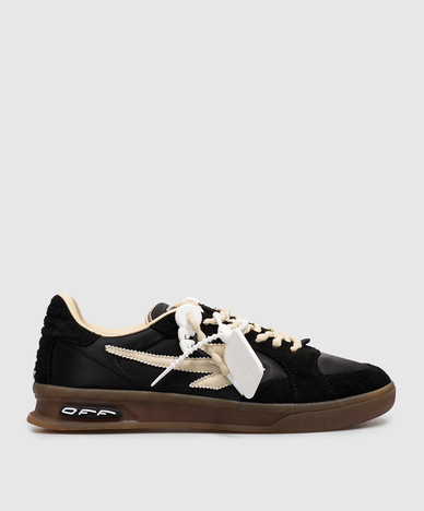 Black End Of Play combo sneakers with emblem