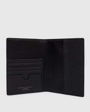 Gianni Chiarini Black leather cover for pastor PFW18295GRNCRV