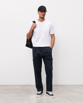 Herno Blue cargo pants PT000188U13286S