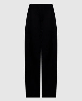 Victoria Beckham Eugenie black wool trousers 1425WTR006632C