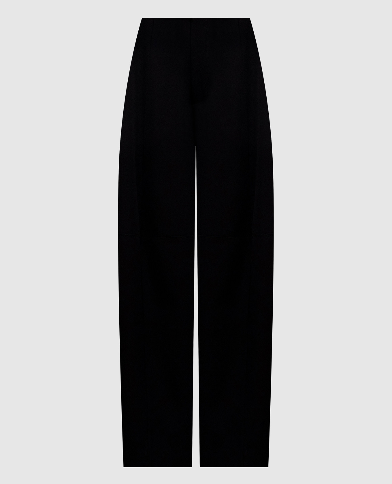 Eugenie black wool trousers